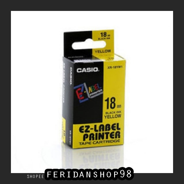 

BT472 PITA EZ BEST LABEL TAPE PRINTER CASIO 18MM BY FERIDANSHOP98