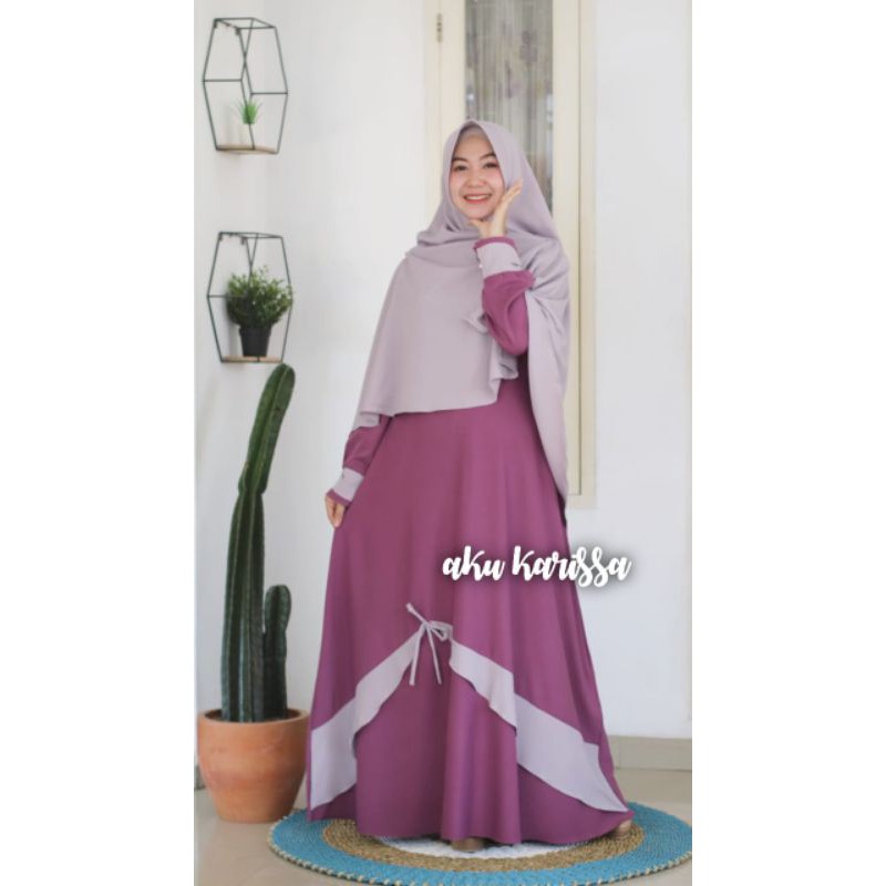 ZAHIRA SET SYAR'I ORI BERLABEL AKU KARISSA