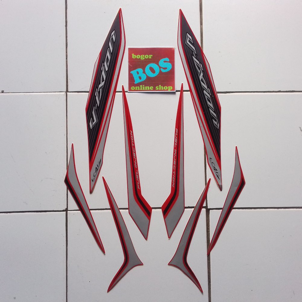 Variasi Stiker New Vixion 2013 Merah