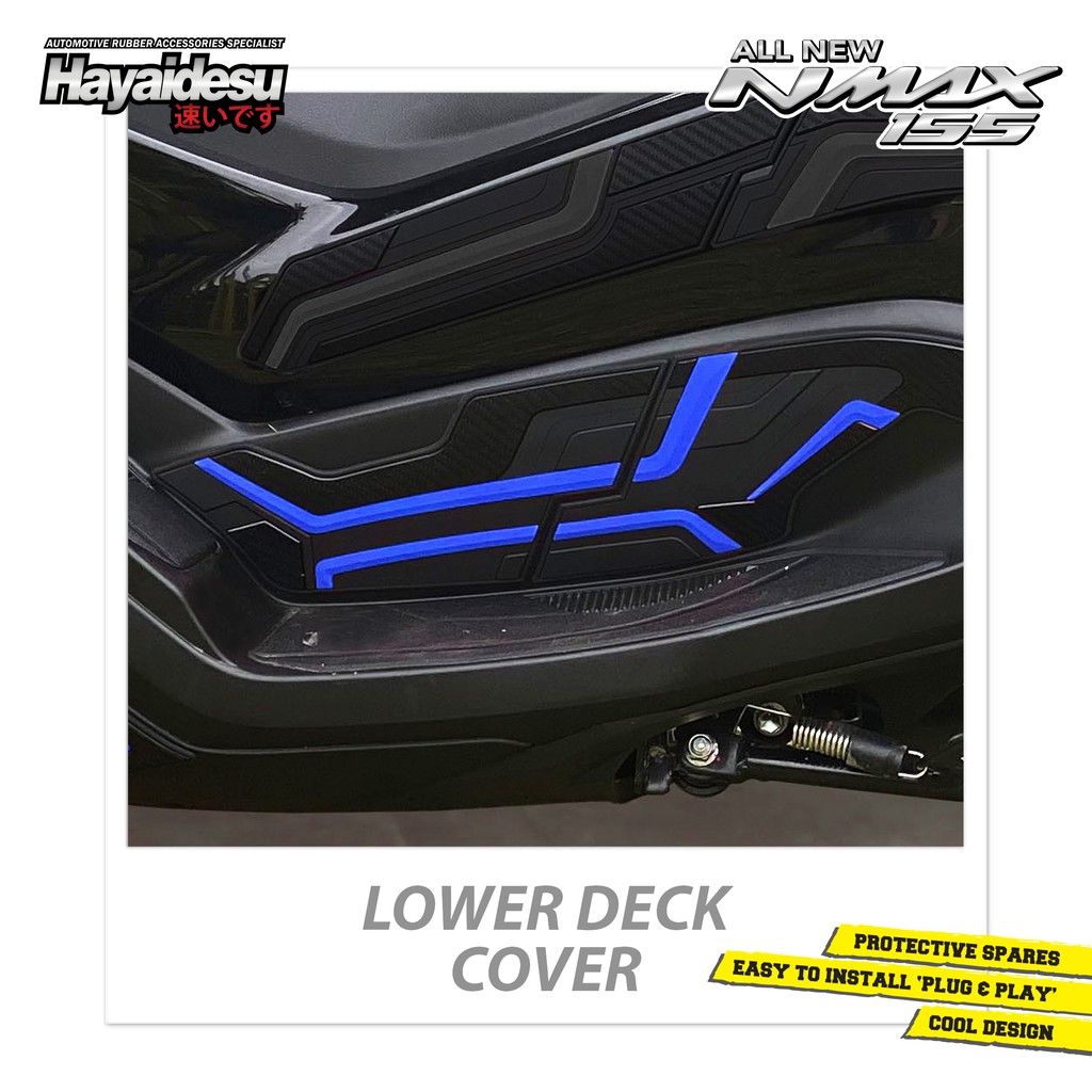 

Hayaidesu All New NMAX Lower Deck Cover Variasi Body Protector Aksesoris Motor