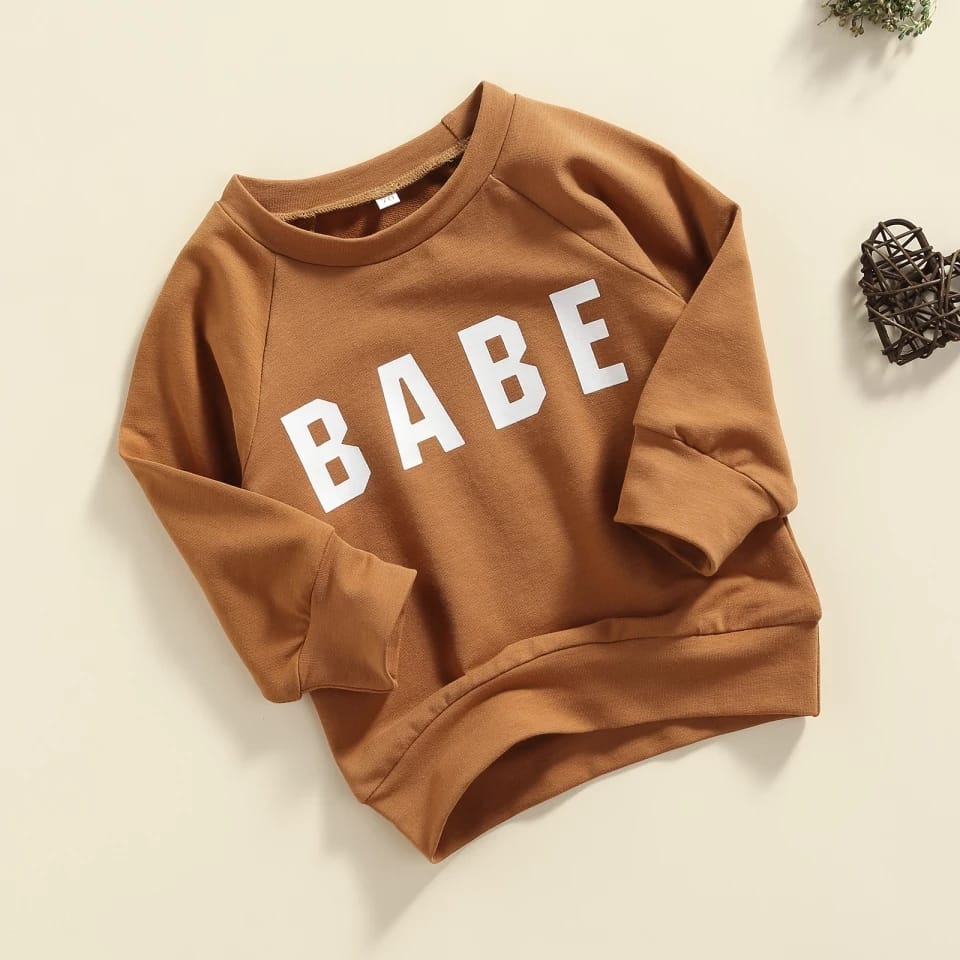 BABE SWEATER ANAK - ATASAN TEBA TERLARIS