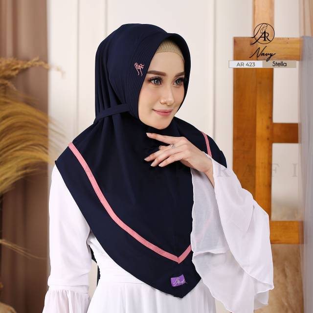 Hijab Ar Rafi AR 423 hijab instan new arrival || INAYAHHIJAB-2