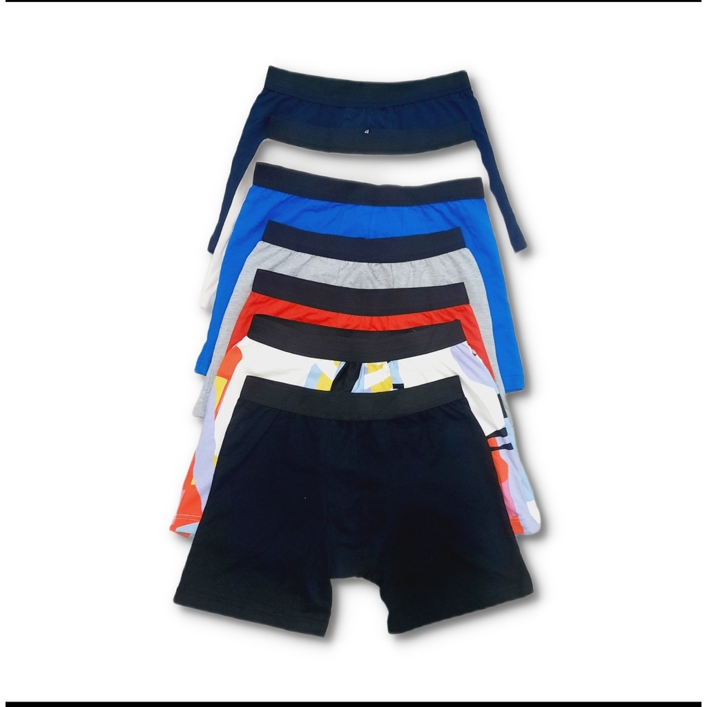 1pcs Celana Dalam BOXER Pria Dewasa Kain Katun