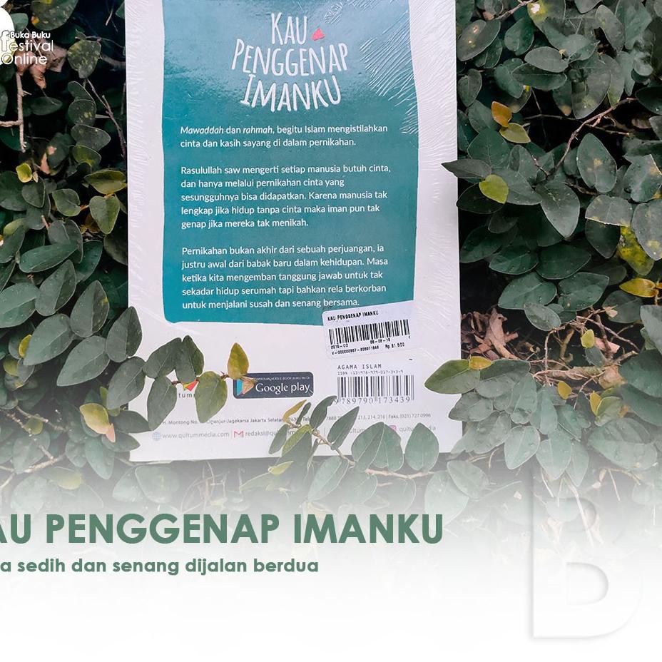([CUCI GUDANG]) buku agama islam- kau penggenap imanku by suami istri bahagia - Top Selling