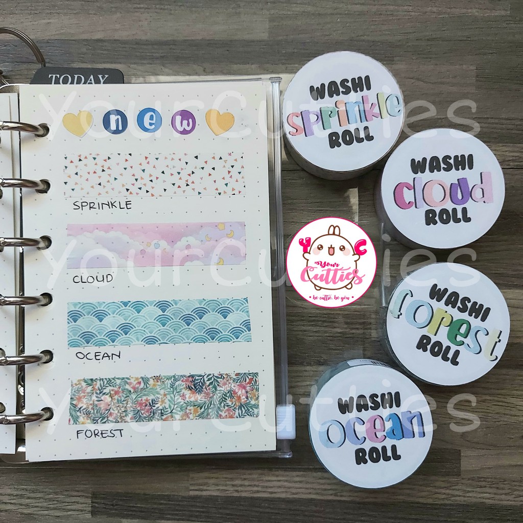 

WASHI ROLL PANJANG 5 METER KECE