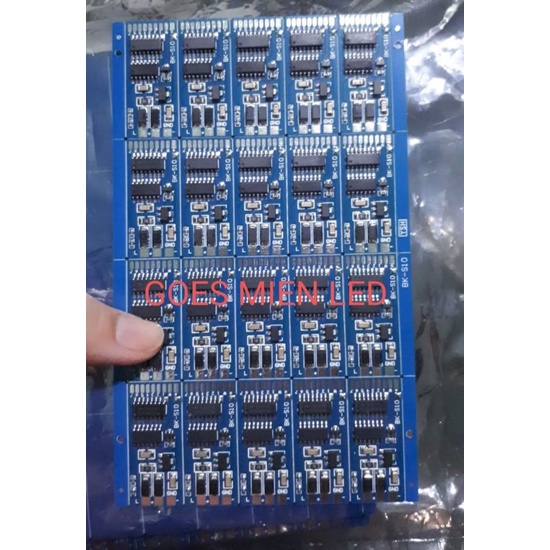 PCB modul kit DRL Daytime Running Led dan sein S10 7 jalur DC 12V 24V