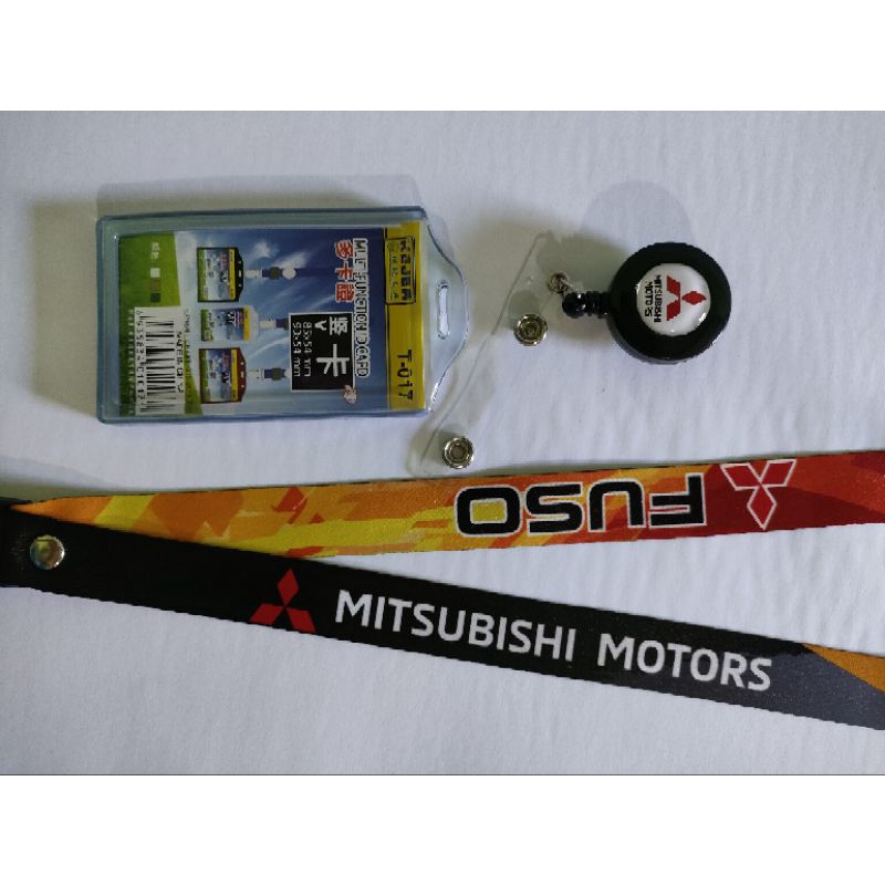 MITSUBISHI FUSO [Ready Stok] tali id card LANYARD printing misubisi satuan