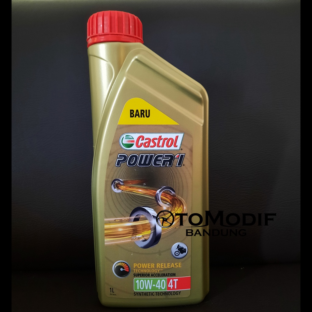 Oli 4T Castrol Power1 10w40 motor sport 1liter