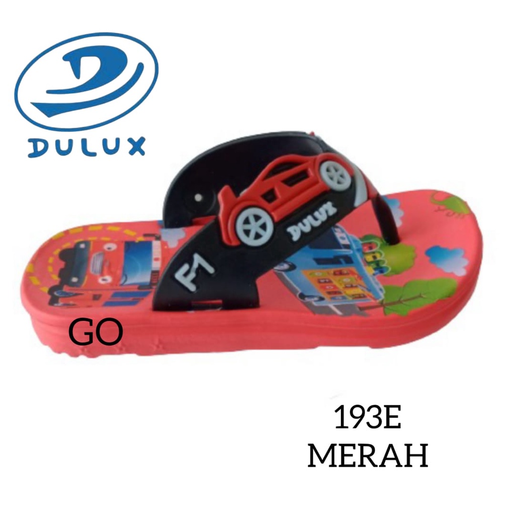 gos DULUX 193 D Sandal Jepit Anak terbaru Warna Warni Karakter Tayo