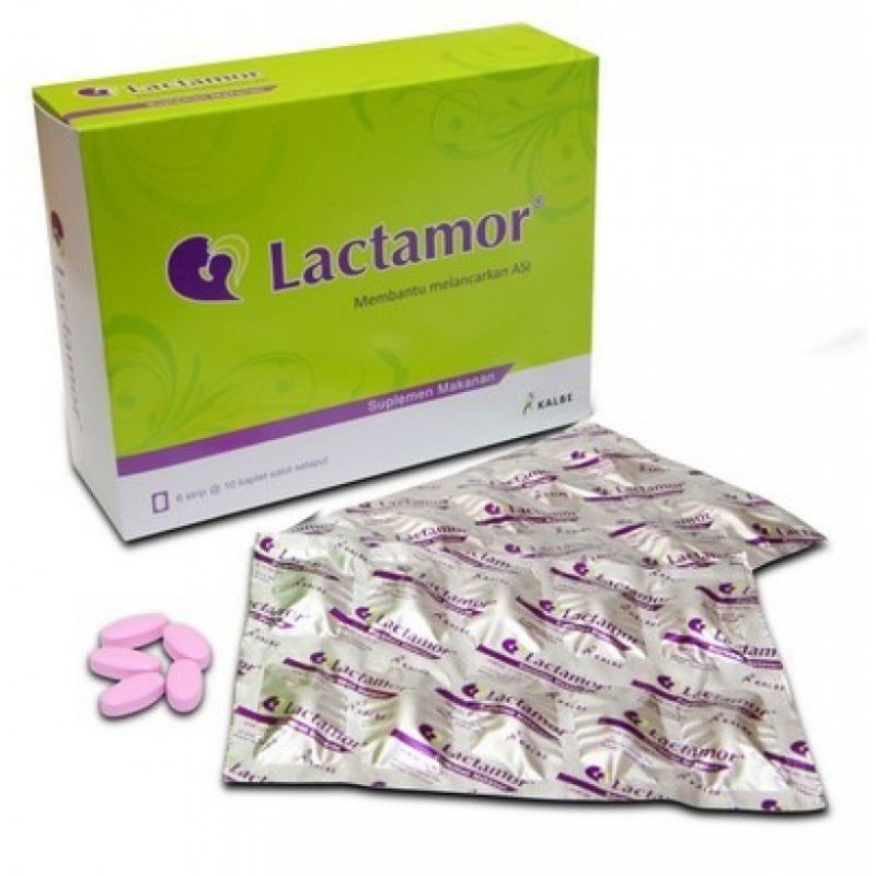 Lactamor kaplet 10tablet / pelancar asi / asi booster