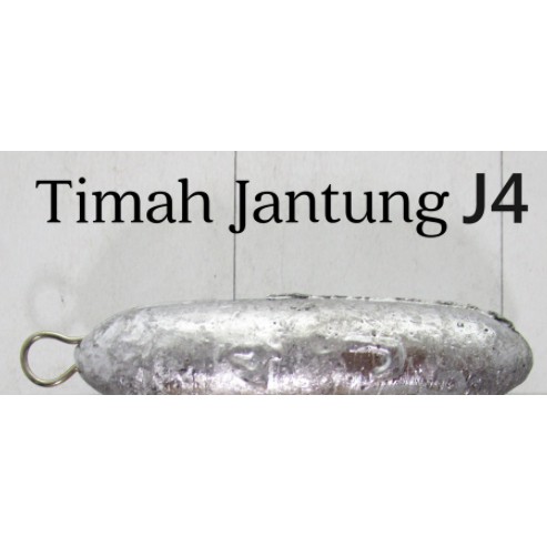 Timah Pancing Jantung J4 Timah J4 Eceran