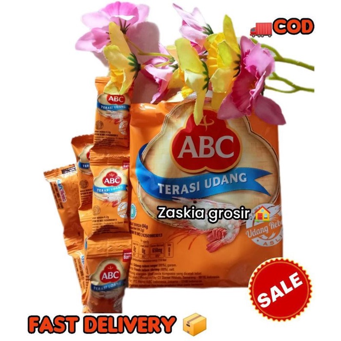 

Terasi Udang ABC 84gram (isi 20sachet) | terasi | Terasi sachet