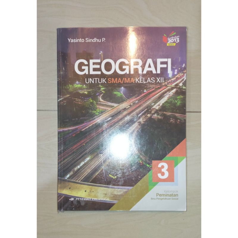 

BUKU GEOGRAFI SMA 12 ERLANGGA (JUAL BEKAS)