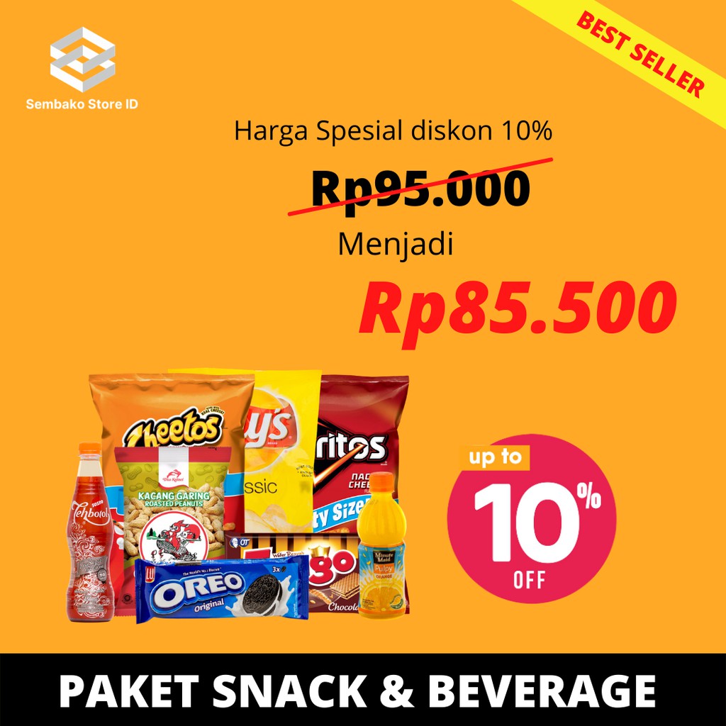 

Paket Snack & Beverage