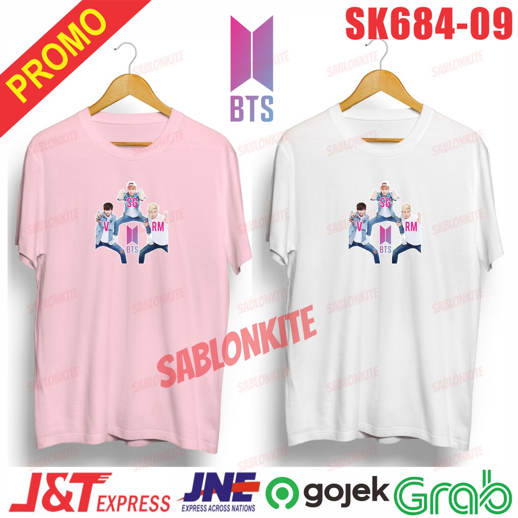 murah!!! kaos KPOP member V suga RM SK684 UNISEX COMBED30S