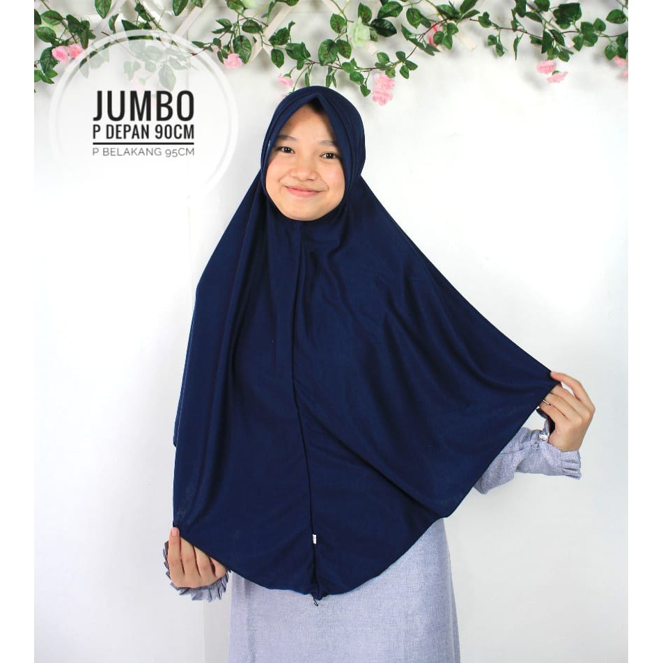 jilbab kaos pe PET TALI JUMBO daily khimar kaos adem anak muslim wanita  hijab hijaber daily tudung