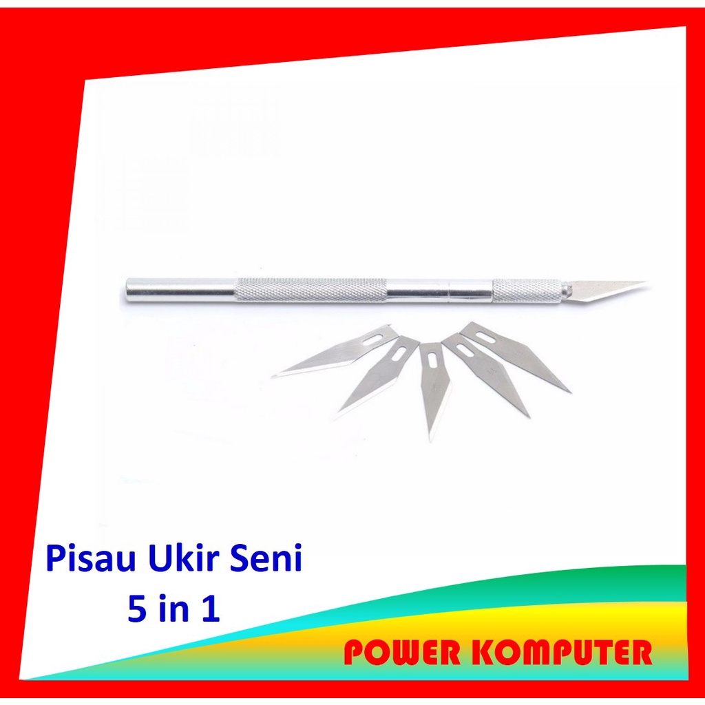 

1 Set of Paper Cutting Tool 5 Blades + 1 Handles Paper Cutter Craft Pen