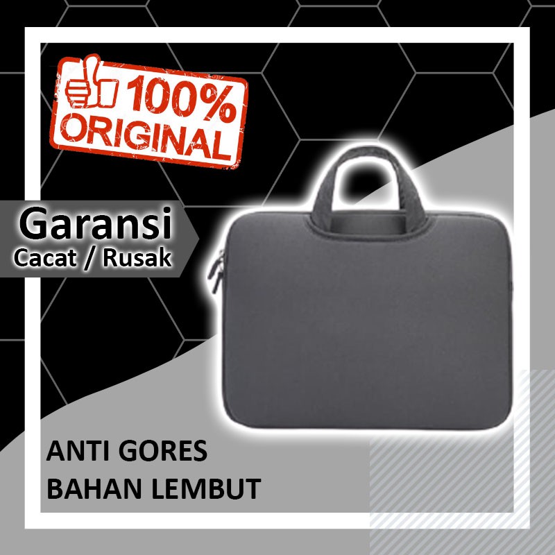 TAS LAPTOP MACBOOK JINJING SELEMPANG COWOK CEWEK UNTUK UKURAN 13 14 INCH IMPORT MULTI FUNGSI ORI D10
