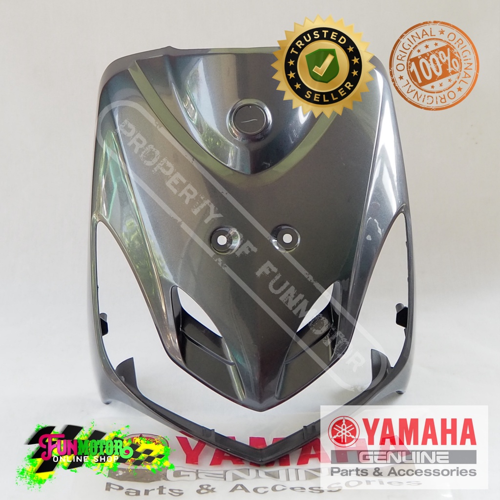 Leg Shield Tameng Depan Mio Smile Grey Original YAMAHA YGP Asli 28D-F8311-00-P2