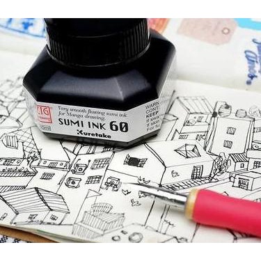 

Buruan Beli] Kuretake Zig Sumi Ink 60Ml