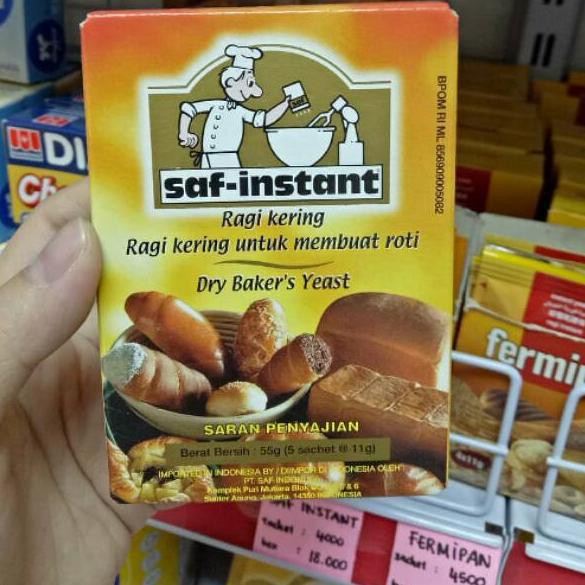 

✳M7248™ Ragi SAF INSTANT sachet 11gr Donat Roti ✯