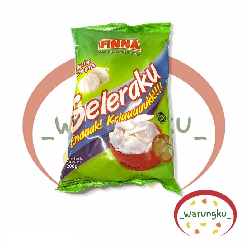 FINNA Kerupuk BAWANG 200gr SELERAKU