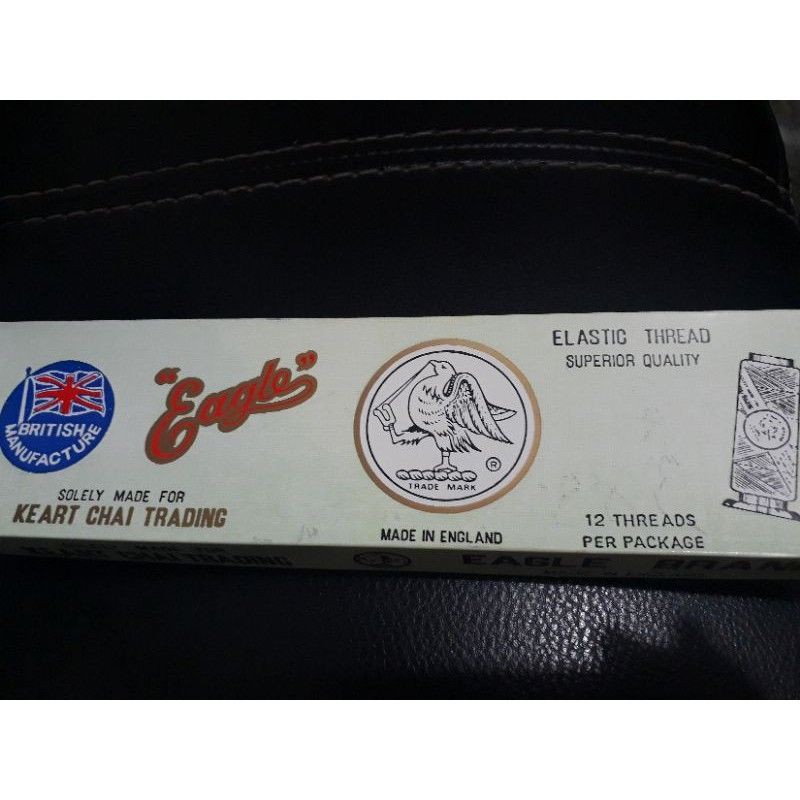 Benang Karet Elastis Elastic Merk Eagle