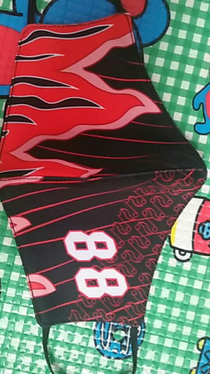 Masker Kain 2 Ply Korea Dewasa & Anak Miami Heat Nba Batik