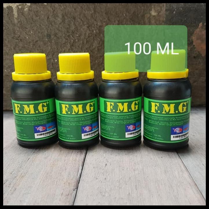 Fmg+ Obat Ikan Koi Untuk Flashing Parasit Dan Jamur 100Ml