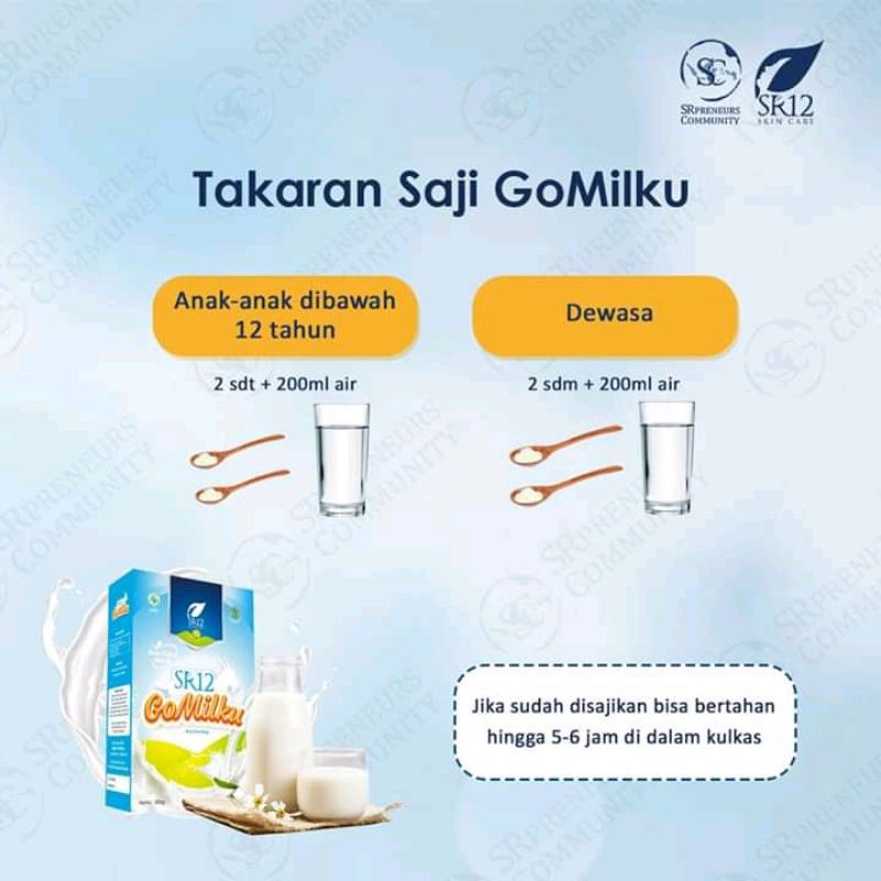 

Susu Goat etawa susu kambing GoMilku SR12 susu kesehatan keluarga