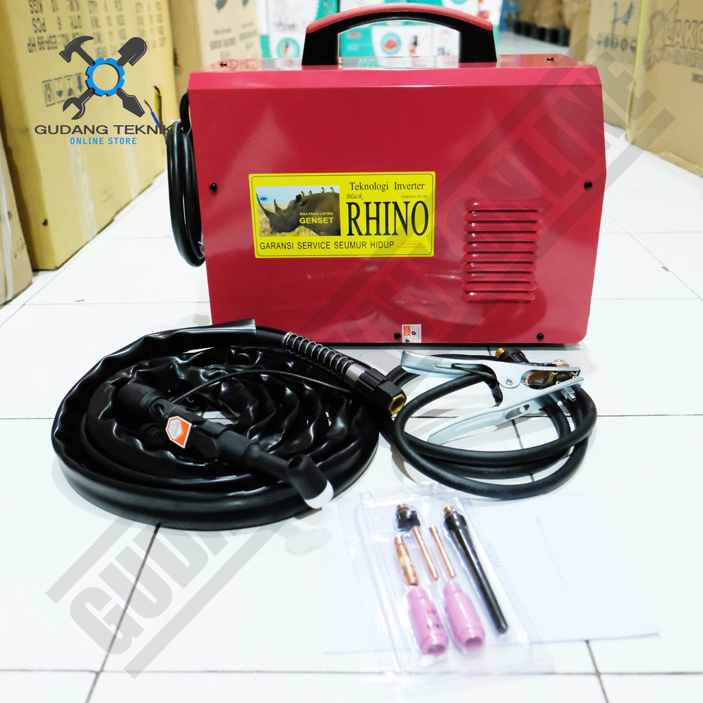 Rhino Tig AC/DC 250D / Mesin Las Tig AC/DC Rhino 250D - Las Argon Rhino Tig AC/DC 250