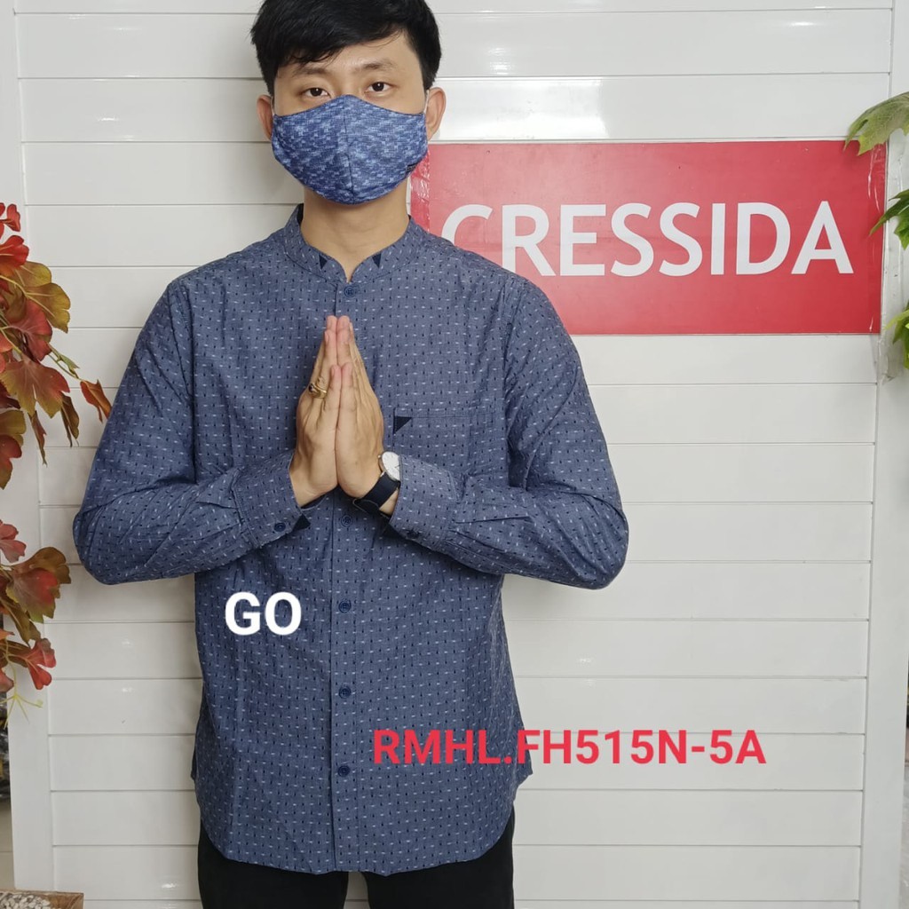 BB CRESSIDA KOKO/TAQWA Pakaian Pria Atasan Baju Muslim Kemeja Hem Slimfit Original Lengan Panjang