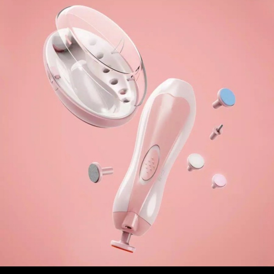 Gunting Kuku Elektrik Bayi Nail Trimmer Set Perawatan Ibu Baby Travel