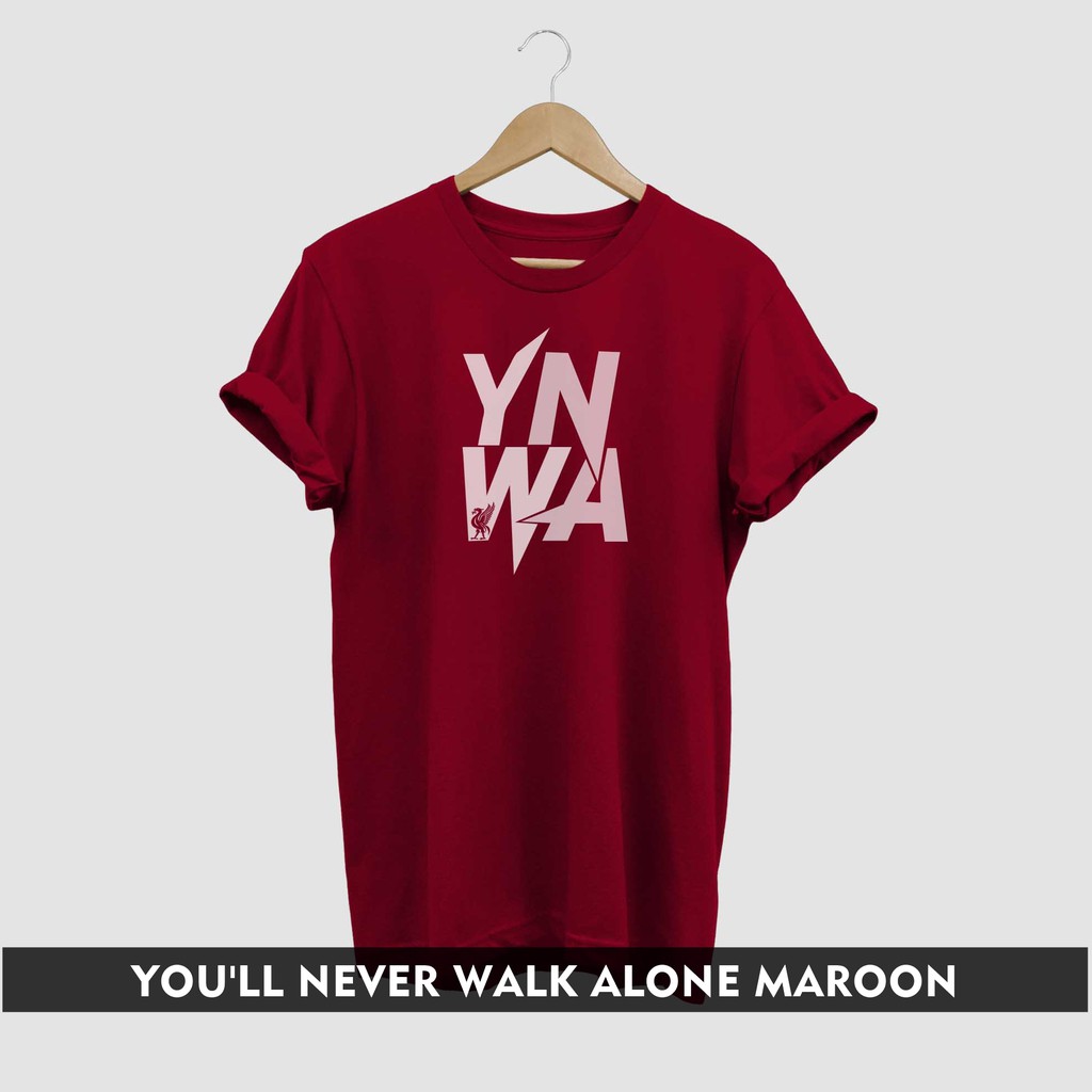 Kaos YNWA LIVERPOOL BIG SIZE Lengan Pendek Cotton Combed 100% M L XL 2XL 3XL 4XL 5XL All Size