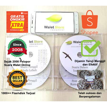 Paket Suara Panggil Dan Inap Walet 4 CD