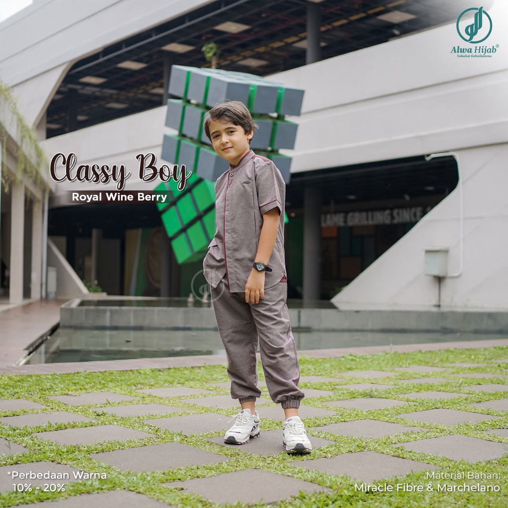 Alwa Hijab | Classy | Koko Anak Laki Laki