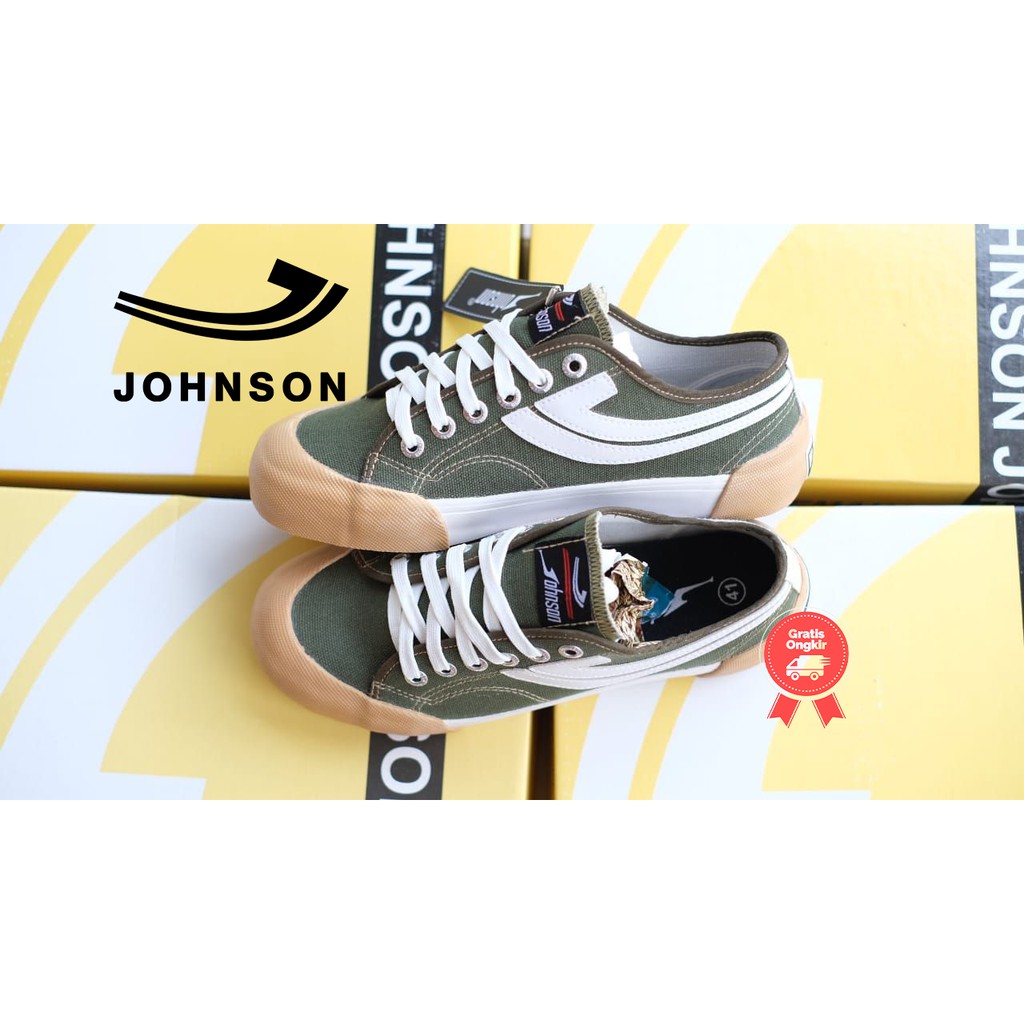 Sepatu Johnson Galaxy Pro Green Low