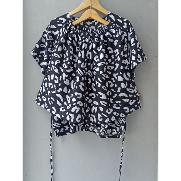 Babydoll Pendek Jumbo XXL LD 120 Rayon Polos Premium