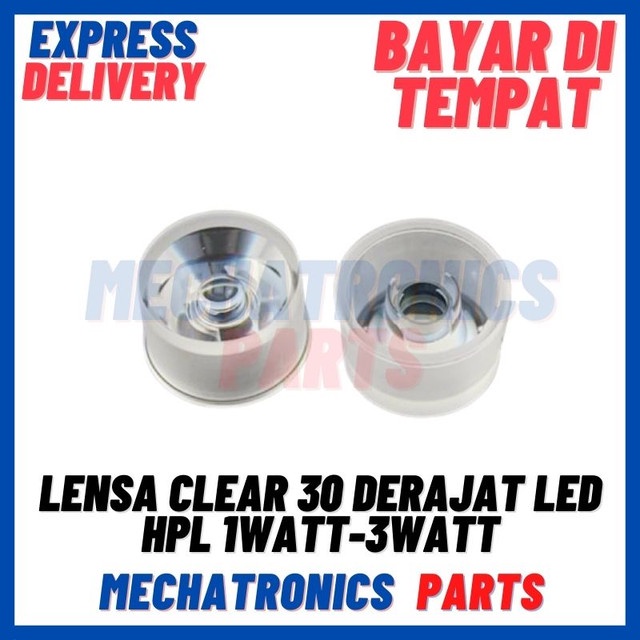 [DSP-9460] LENSA CLEAR 30 DERAJAT LED HPL 1WATT-3WATT  HIGH POWER