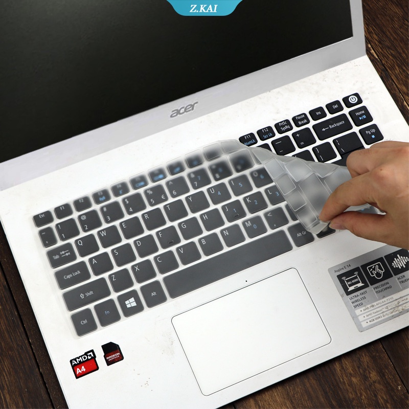 Film Silikon Pelindung keyboard Tahan Air Untuk Acer E5-422 / 432 / 473 / 474 / 475 / 476G 14 inch