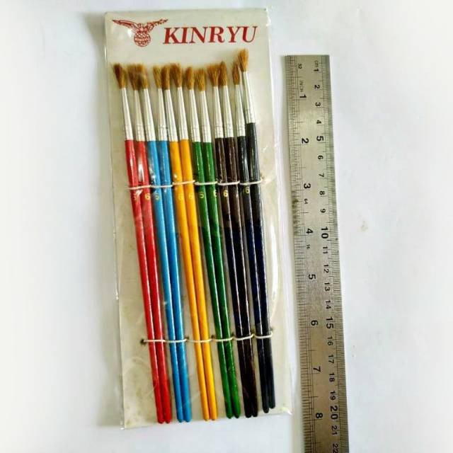 

Kuas lukis no.6 /per pack /kuas gambar artist brus