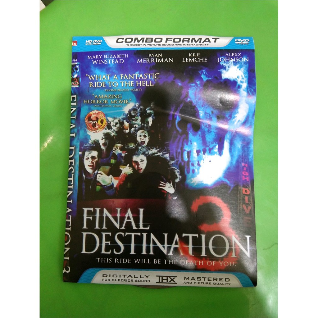 KASET PROMOO DVD film horor terlaris FINAL DESTINATIONAL
