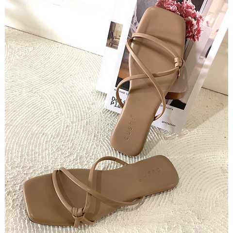 DUSHI Kani flat - Sandal teplek wanita