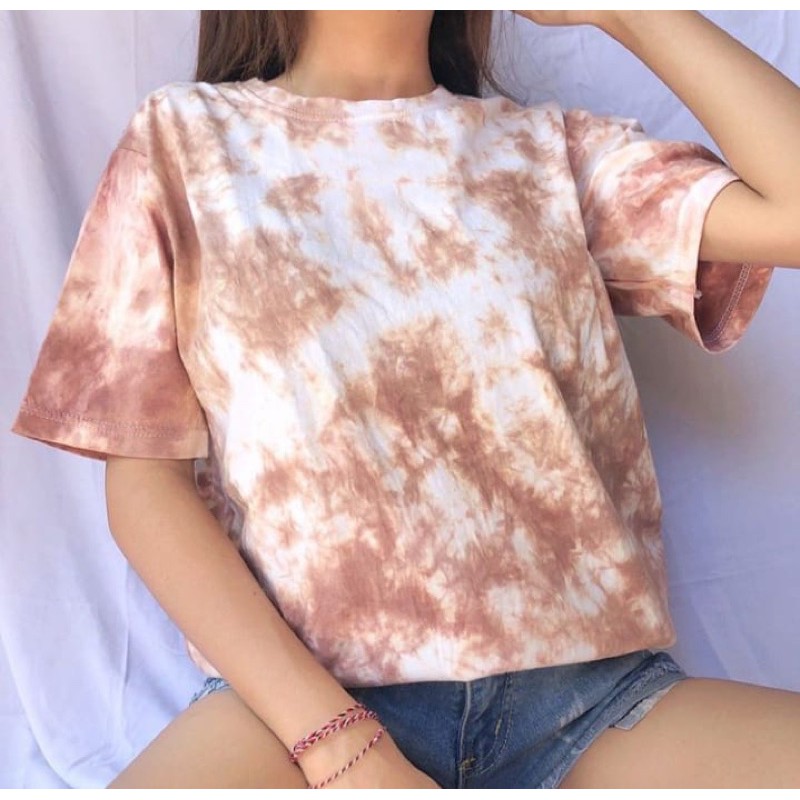 Baju tie dye wanita/Kaos tie dye/Baju tie dye oversize