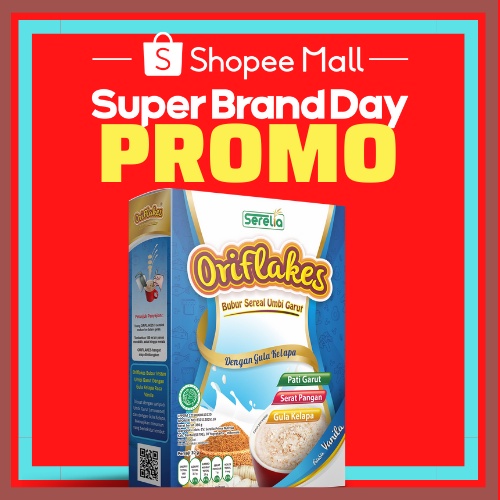 

Oriflakes Slim Diet Sereal Umbi Garut 350 gr