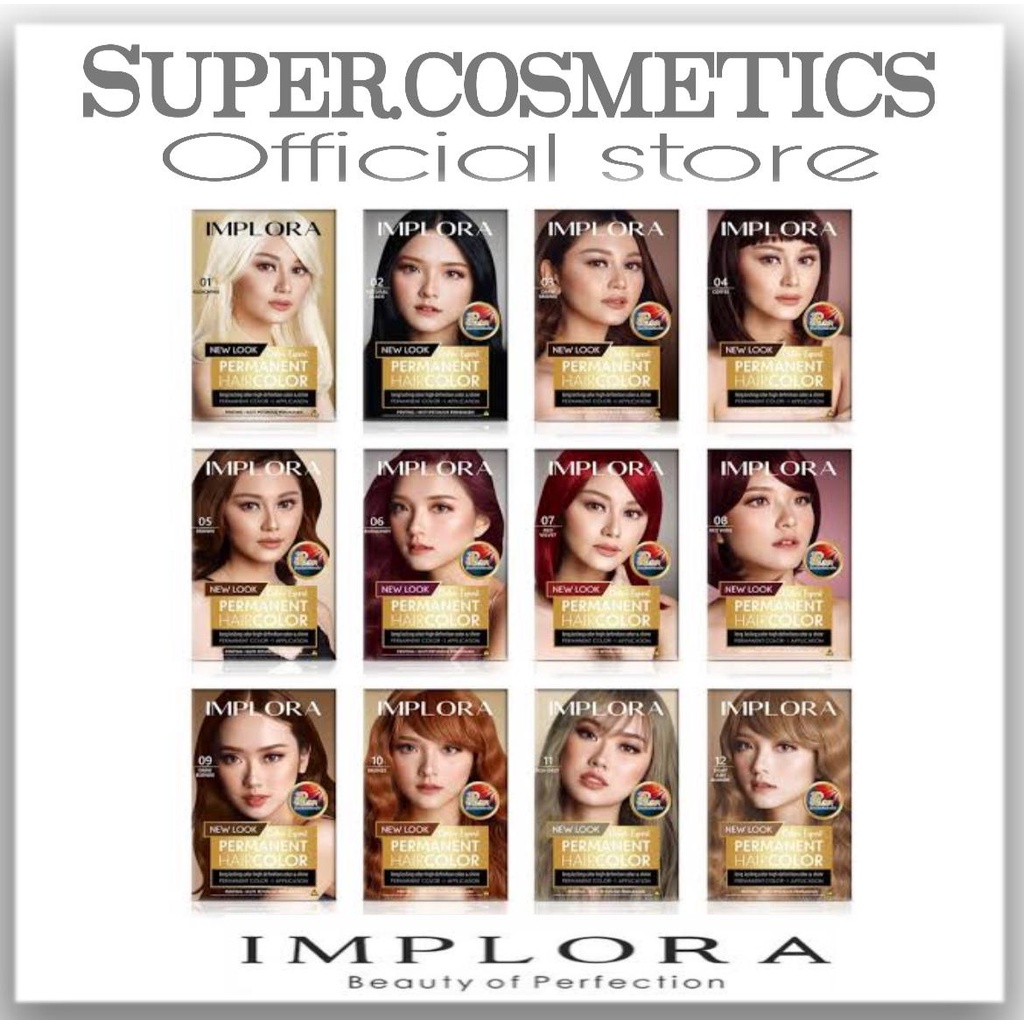 IMPLORA PERMANENT HAIR COLOR CAT RAMBUT HAIRCOLOR