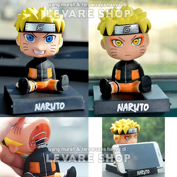 Aksesoris Boneka Dashboard Mobil - Pajangan Action Figure Anime Naruto