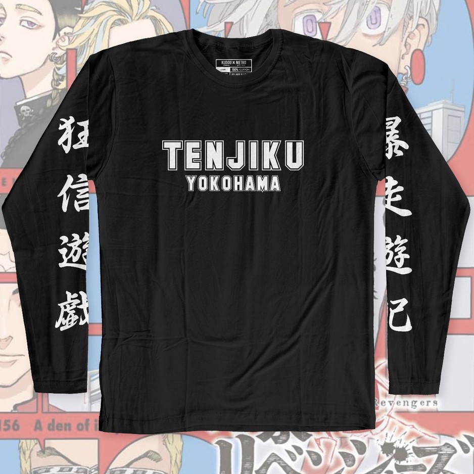 Longsleeve Tenjiku Anime Manga Tokyo Revengers Premium Unisex