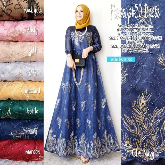 DRESS FARASYA #50 BY EDELWEISS