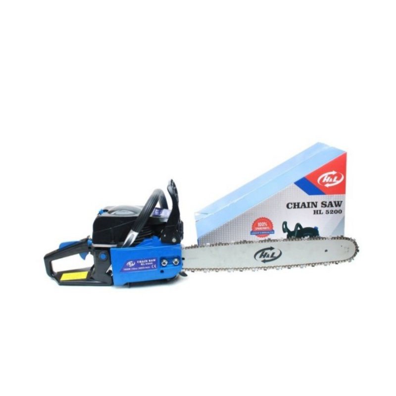 Mesin Gergaji chain saw HNL 22 inch laser Senso chainsaw h&amp;l